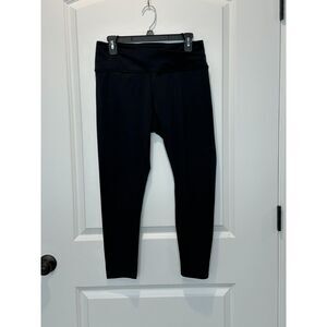 Free People Movement Crossover Waist Black Leggings Size Large